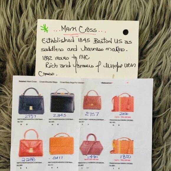 Vintage Mark Cross Handbag - Picture 7 of 7